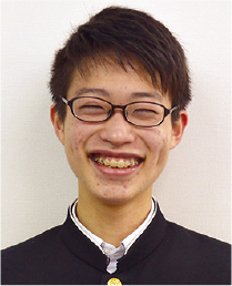 大峯 健太郎くん（水戸二中)